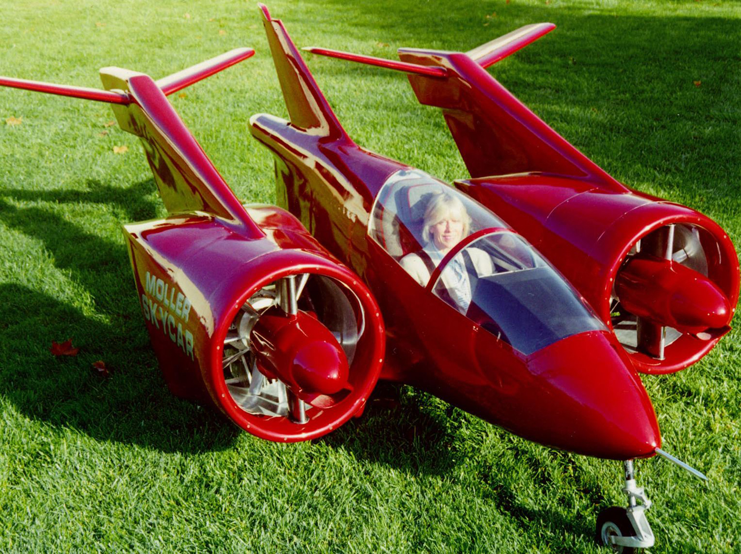 Moller Interantional Skycar® 100 hybrid-electric one passenger VTOL prototype aircraft Moller Interantional Skycar® 100 hybrid-electric one passenger VTOL prototype aircraft